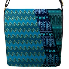 Aztec, Batik Flap Closure Messenger Bag (s) by nateshop