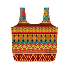 Aztec Full Print Recycle Bag (M)