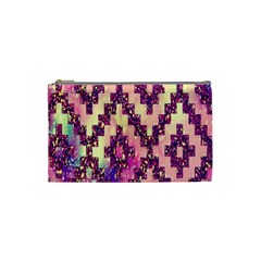 Cute Glitter Aztec Design Cosmetic Bag (small) by nateshop