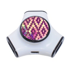 Cute Glitter Aztec Design 3-port Usb Hub by nateshop