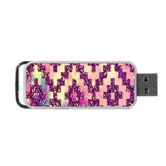 Cute Glitter Aztec Design Portable Usb Flash (one Side) by nateshop