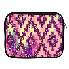 Cute Glitter Aztec Design Apple Ipad 2/3/4 Zipper Cases by nateshop