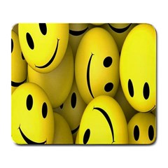 Emoji, Colour, Faces, Smile, Wallpaper Large Mousepad