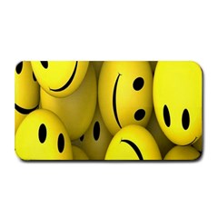 Emoji, Colour, Faces, Smile, Wallpaper Medium Bar Mat by nateshop