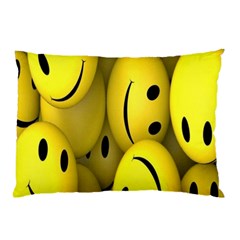 Emoji, Colour, Faces, Smile, Wallpaper Pillow Case (two Sides) by nateshop