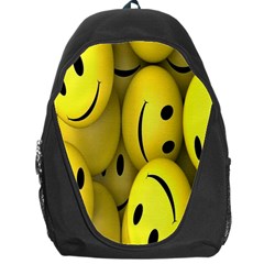 Emoji, Colour, Faces, Smile, Wallpaper Backpack Bag