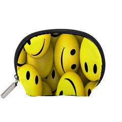 Emoji, Colour, Faces, Smile, Wallpaper Accessory Pouch (Small)