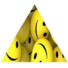 Emoji, Colour, Faces, Smile, Wallpaper Wooden Puzzle Triangle