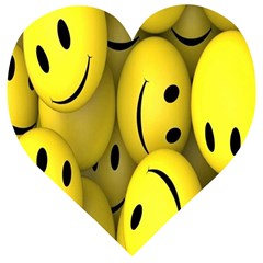 Emoji, Colour, Faces, Smile, Wallpaper Wooden Puzzle Heart
