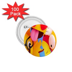 Emojis, Emoji, Hd Phone Wallpaper 1 75  Buttons (100 Pack)  by nateshop