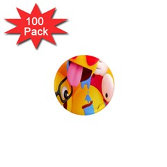 Emojis, Emoji, Hd Phone Wallpaper 1  Mini Magnets (100 Pack)  by nateshop