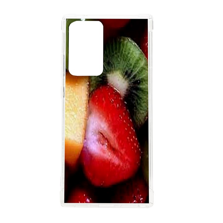 Fruits, Food, Green, Red, Strawberry, Yellow Samsung Galaxy Note 20 Ultra TPU UV Case