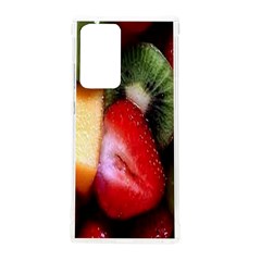 Fruits, Food, Green, Red, Strawberry, Yellow Samsung Galaxy Note 20 Ultra Tpu Uv Case by nateshop