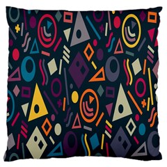 Inspired By The Colours And Shapes Large Cushion Case (two Sides)