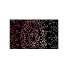 Mandala   Lockscreen , Aztec Sticker Rectangular (10 Pack) by nateshop