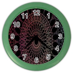 Mandala   Lockscreen , Aztec Color Wall Clock by nateshop