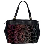 Mandala   Lockscreen , Aztec Oversize Office Handbag (2 Sides) Back