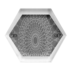 Mandala   Lockscreen , Aztec Hexagon Wood Jewelry Box