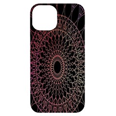 Mandala   Lockscreen , Aztec Iphone 14 Black Uv Print Case by nateshop