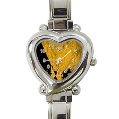 Yellow Best, Black, Black And White, Emoji High Heart Italian Charm Watch by nateshop