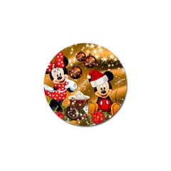 Cartoons, Disney, Merry Christmas, Minnie Golf Ball Marker (10 Pack) by nateshop