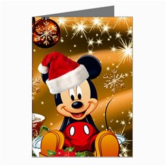 Cartoons, Disney, Merry Christmas, Minnie Greeting Cards (pkg Of 8)