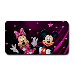 Cartoons, Disney, Mickey Mouse, Minnie Medium Bar Mat by nateshop