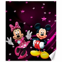 Cartoons, Disney, Mickey Mouse, Minnie Canvas 20  X 24  by nateshop