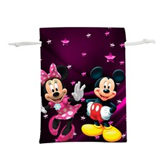 Cartoons, Disney, Mickey Mouse, Minnie Lightweight Drawstring Pouch (l) by nateshop