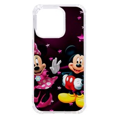 Cartoons, Disney, Mickey Mouse, Minnie Iphone 14 Pro Tpu Uv Print Case by nateshop