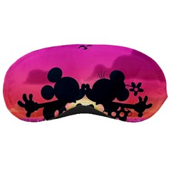 Mickey And Minnie, Mouse, Disney, Cartoon, Love Sleep Mask by nateshop