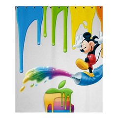 Mickey Mouse, Apple Iphone, Disney, Logo Shower Curtain 60  X 72  (medium)  by nateshop