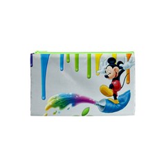 Mickey Mouse, Apple Iphone, Disney, Logo Cosmetic Bag (xs) by nateshop