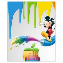 Mickey Mouse, Apple Iphone, Disney, Logo Drawstring Bag (small) by nateshop