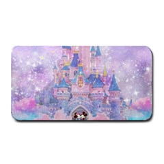 Disney Castle, Mickey And Minnie Medium Bar Mat by nateshop