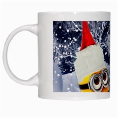 Minions Christmas, Merry Christmas, Minion Christmas White Mug by nateshop