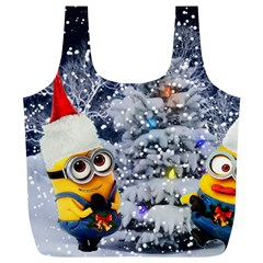 Minions Christmas, Merry Christmas, Minion Christmas Full Print Recycle Bag (xl) by nateshop