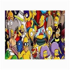 The Simpsons, Cartoon, Crazy, Dope Small Glasses Cloth by nateshop