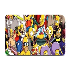 The Simpsons, Cartoon, Crazy, Dope Plate Mats by nateshop