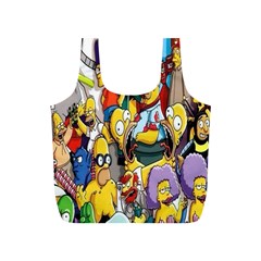 The Simpsons, Cartoon, Crazy, Dope Full Print Recycle Bag (s) by nateshop