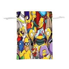 The Simpsons, Cartoon, Crazy, Dope Lightweight Drawstring Pouch (m) by nateshop