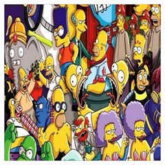 The Simpsons, Cartoon, Crazy, Dope Lightweight Scarf  by nateshop