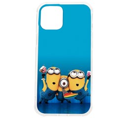 Minions, Blue, Cartoon, Cute, Friends Iphone 12 Pro Max Tpu Uv Print Case by nateshop