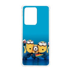 Minions, Blue, Cartoon, Cute, Friends Samsung Galaxy S20 Ultra 6 9 Inch Tpu Uv Case by nateshop