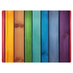 Rainbow Two Sides Premium Plush Fleece Blanket (extra Small) by zappwaits