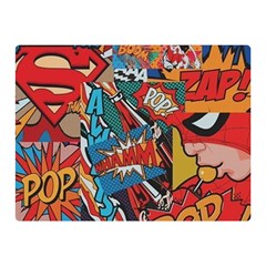 Comic Cartoon Pattern Two Sides Premium Plush Fleece Blanket (mini) by pakminggu