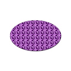 Violet Geometry Sticker Oval (100 Pack) by Sparkle