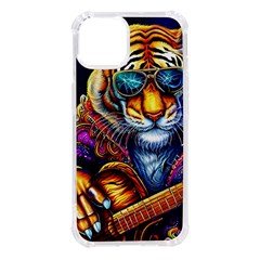 Tiger Rockingstar Iphone 14 Tpu Uv Print Case by Sparkle