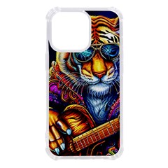 Tiger Rockingstar Iphone 13 Pro Tpu Uv Print Case by Sparkle