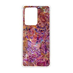 Ochre On Fuchsia Blend Samsung Galaxy S20 Ultra 6 9 Inch Tpu Uv Case by kaleidomarblingart